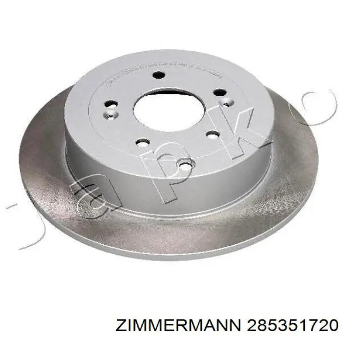 Задний тормозной диск Zimmermann 285351720 цена, от 44.16 USD