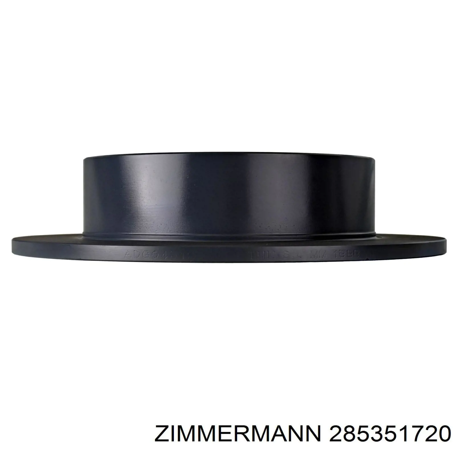 Купить 285351720 Zimmermann Диск тормозной задний