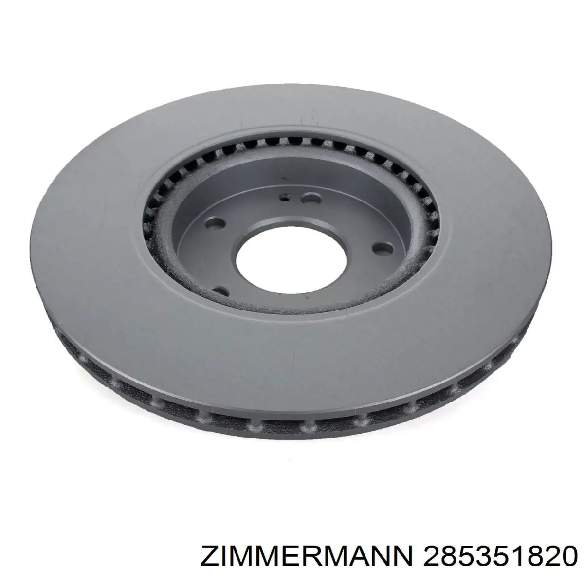 285351820 Zimmermann Диск тормозной передний