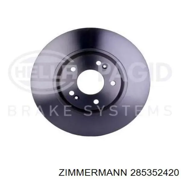 Купить 285352420 Zimmermann Ротор тормозной