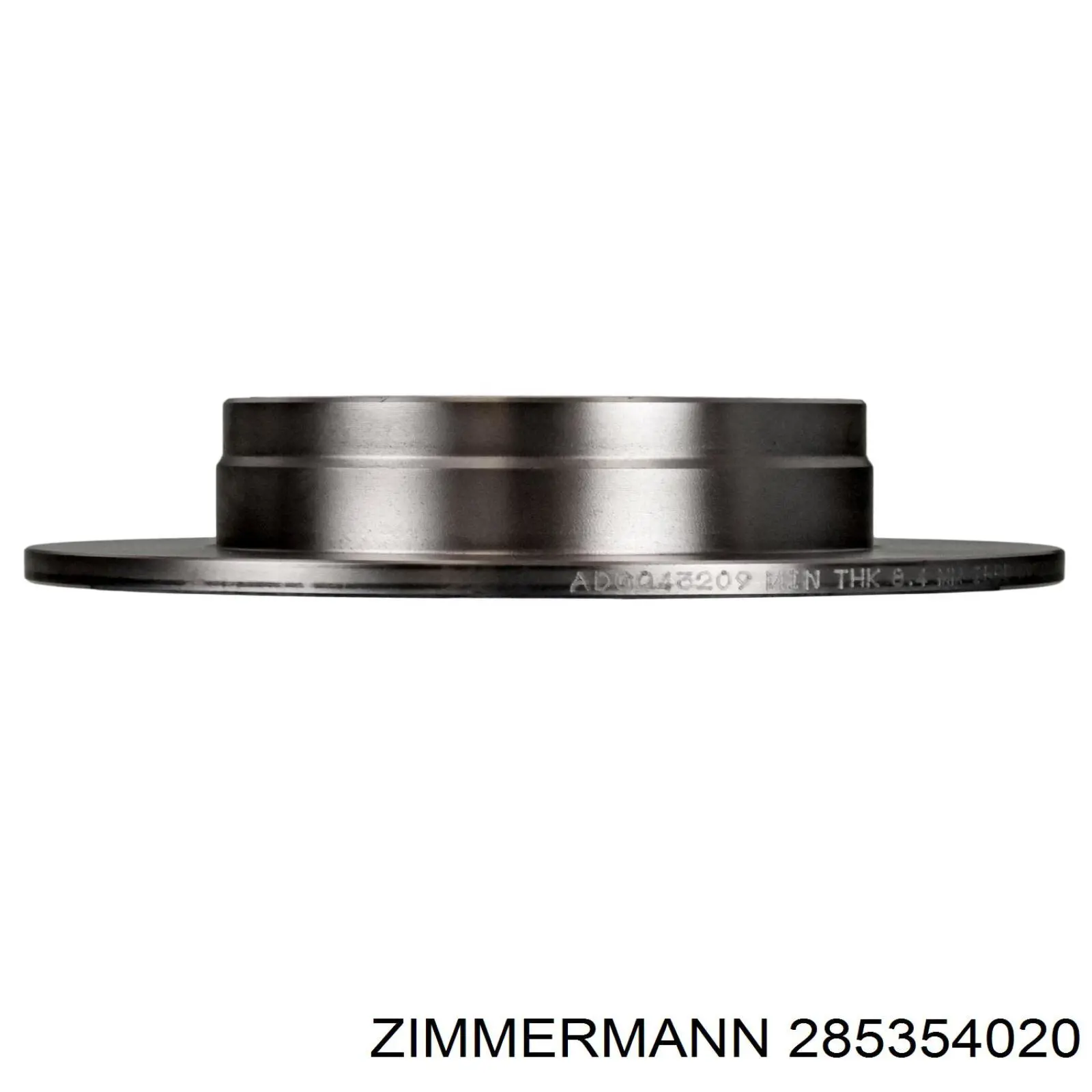Тормозные диски 285354020 Zimmermann