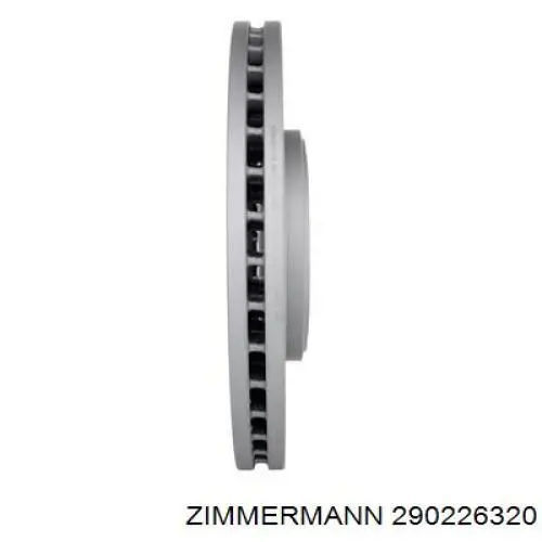 Тормоз дисковый передний Zimmermann 290226320 цена, от 81.25 USD