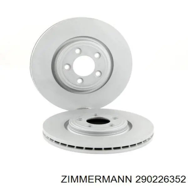 Купить 290226352 Zimmermann Ротор тормозной