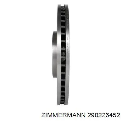 Передние тормозные диски 290226452 Zimmermann