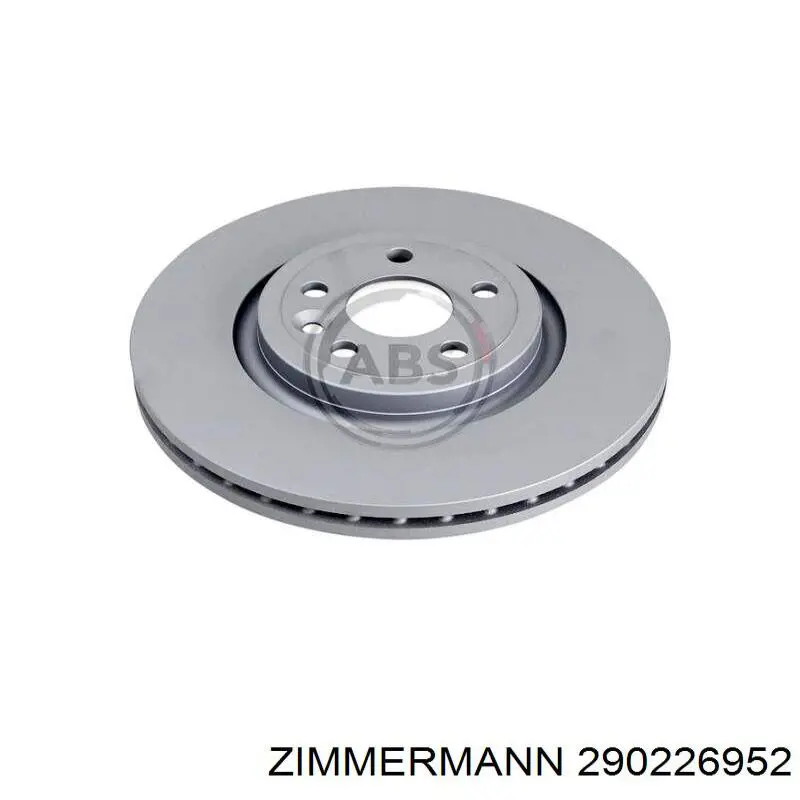 Тормоз дисковый передний Zimmermann 290226952 цена, от 92.47 USD