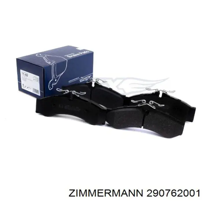 Передние тормозные колодки 290762001 Zimmermann