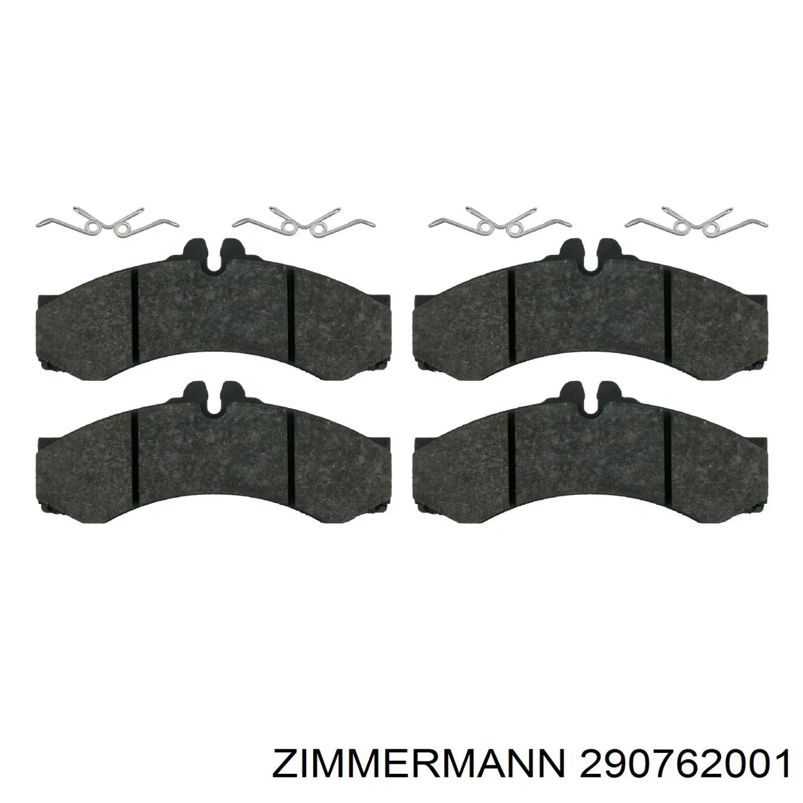 Колодки Zimmermann 290762001 цена, от 24.85 USD