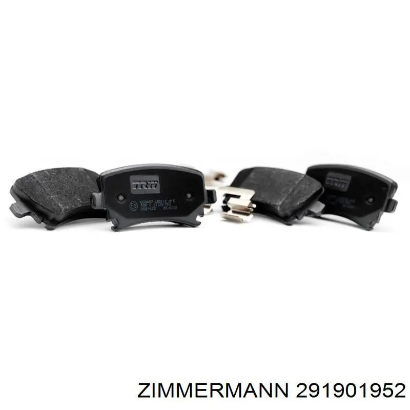 Колодки дисковые  Zimmermann 291901952 цена, от 18.20 USD