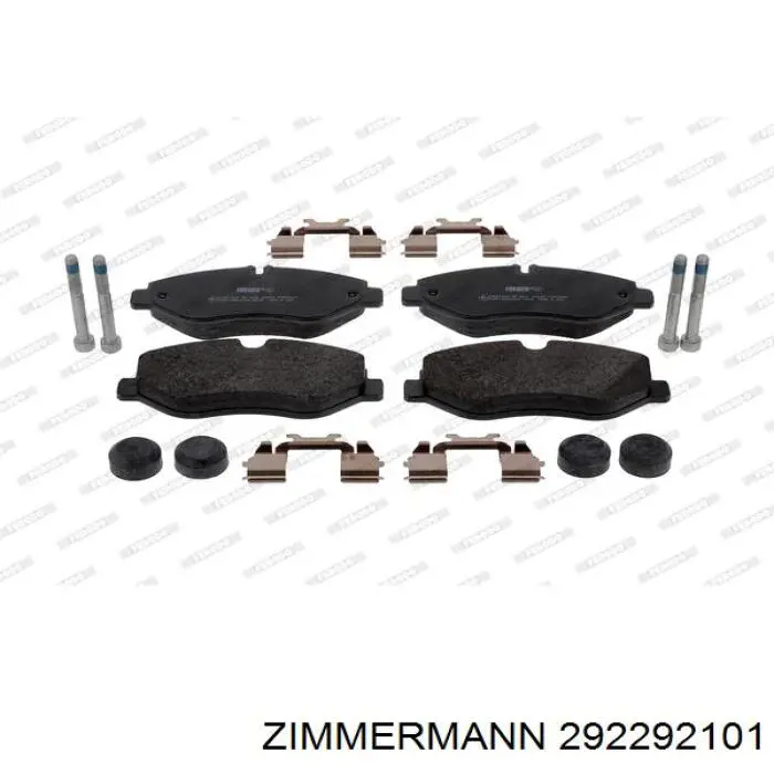 Передние тормозные колодки 292292101 Zimmermann