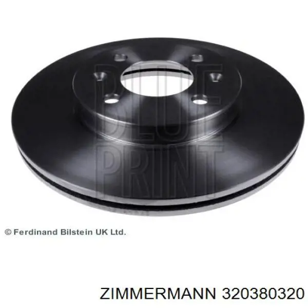 Купить 320380320 Zimmermann Ротор тормозной