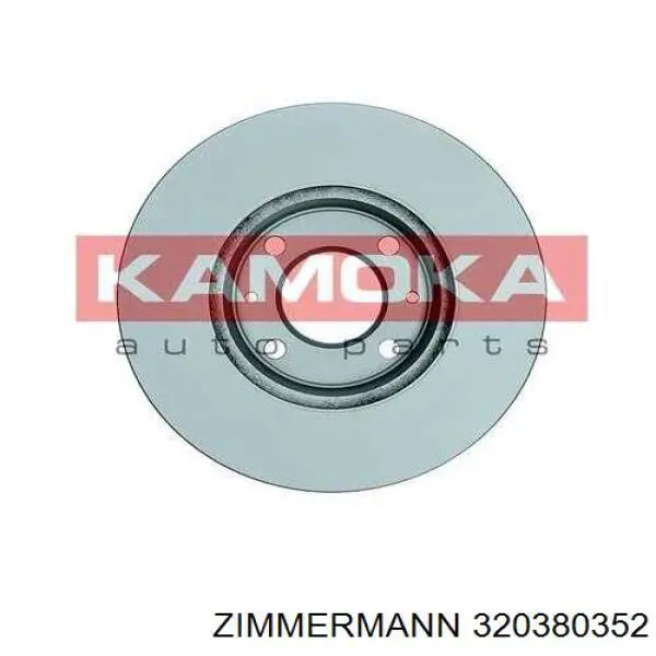 Передние тормозные диски 320380352 Zimmermann