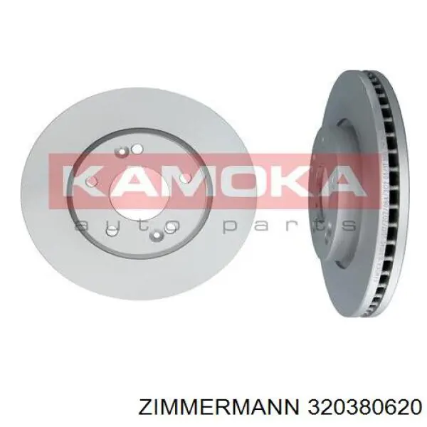 Тормоз дисковый передний Zimmermann 320380620 цена, от 54.34 USD
