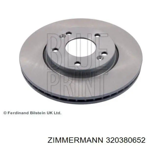 Тормоз дисковый передний Zimmermann 320380652 цена, от 72.29 USD