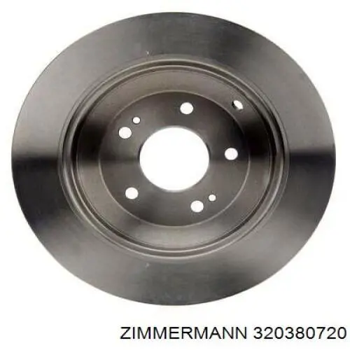 Тормозные диски 320380720 Zimmermann