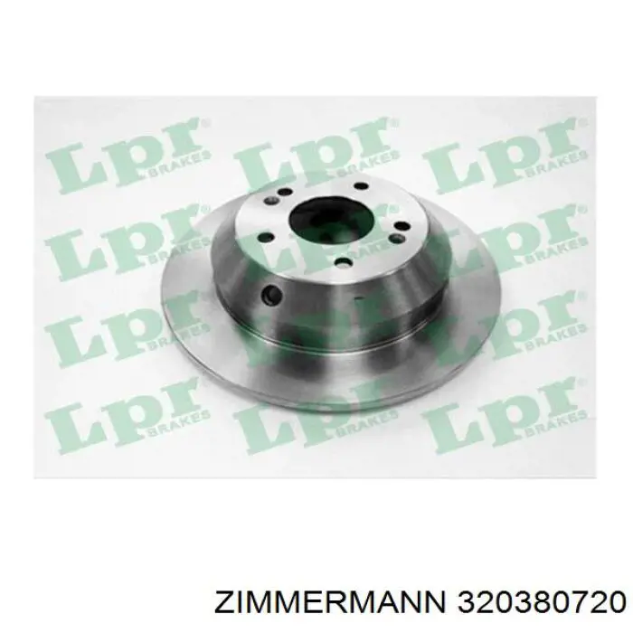 320380720 Zimmermann Дисковый тормоз