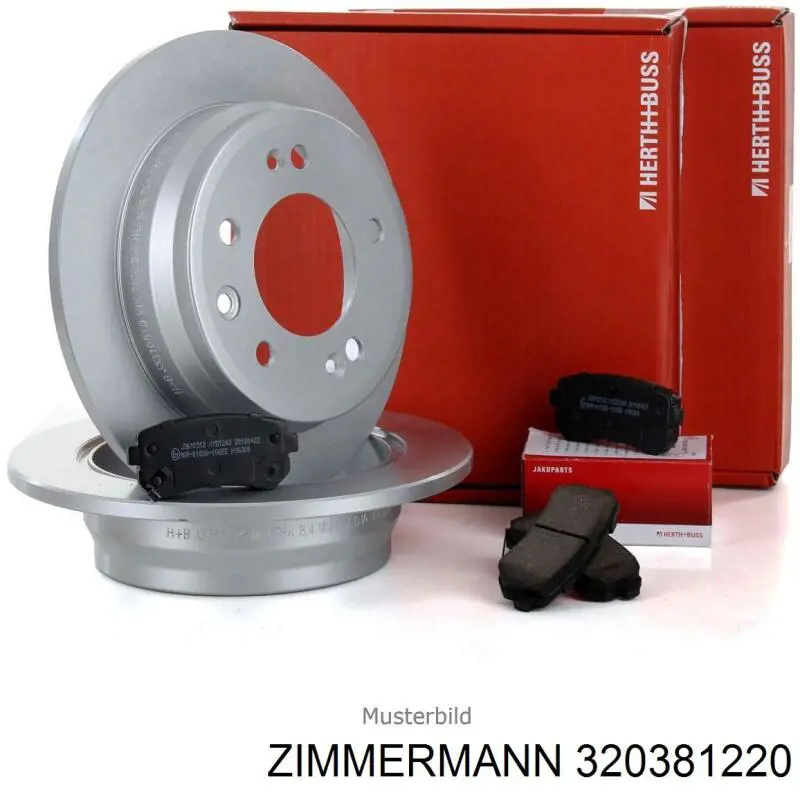Купить 320381220 Zimmermann Диск тормозной задний