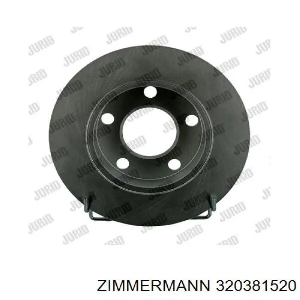 Задний дисковый тормоз Zimmermann 320381520