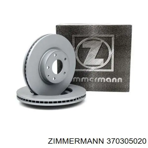 Передний тормозной диск Zimmermann 370305020
