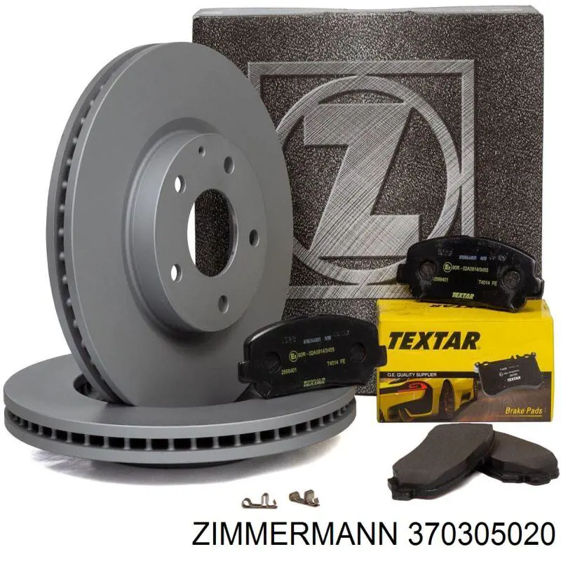 Тормоз дисковый передний Zimmermann 370305020 цена, от 63.32 USD