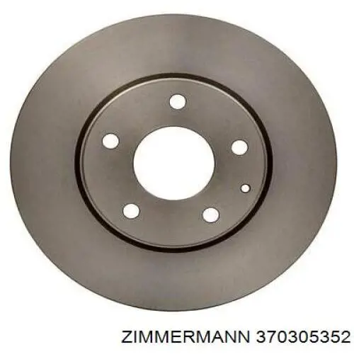 Передний тормозной диск Zimmermann 370305352