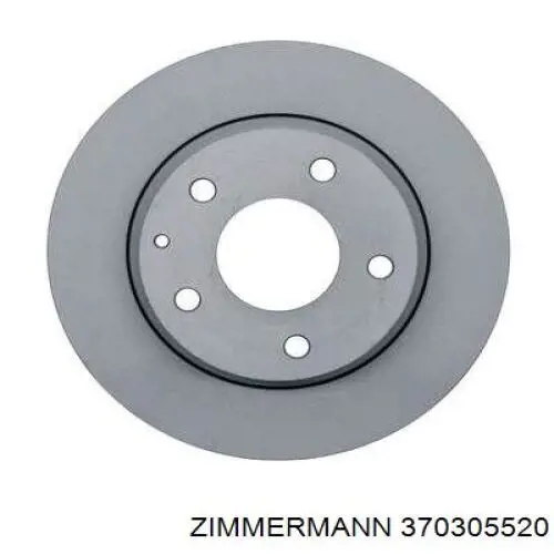 Тормозные диски 370305520 Zimmermann