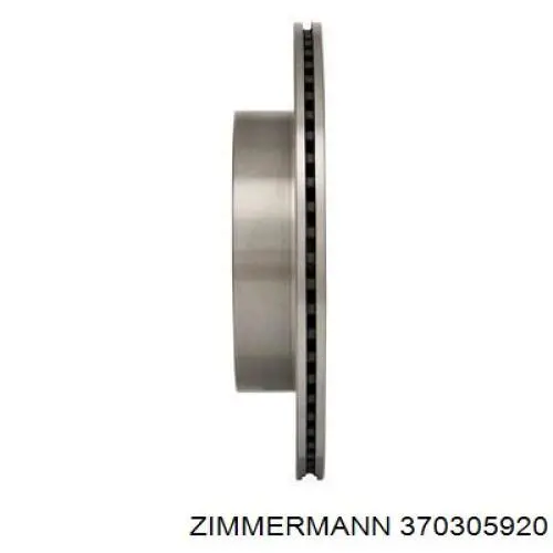 Задний дисковый тормоз Zimmermann 370305920