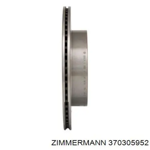 Задний тормозной диск Zimmermann 370305952 цена, от 65.11 USD
