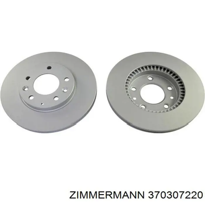 Купить 370307220 Zimmermann Ротор тормозной