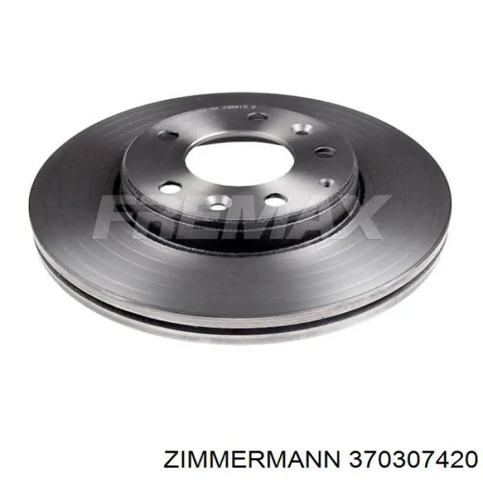 Купить 370307420 Zimmermann Ротор тормозной
