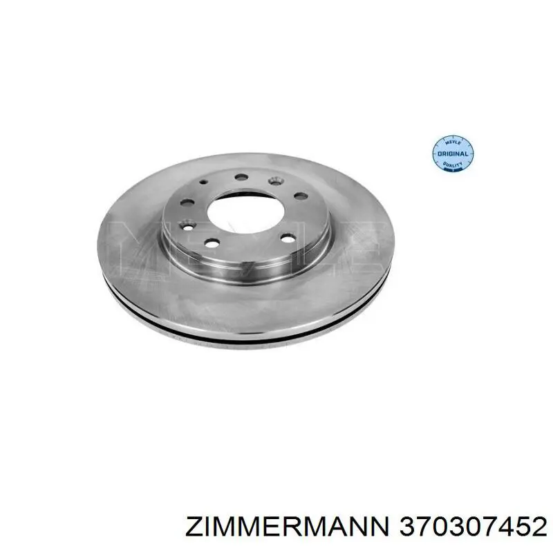 Тормоз дисковый передний Zimmermann 370307452 цена, от 48.71 USD