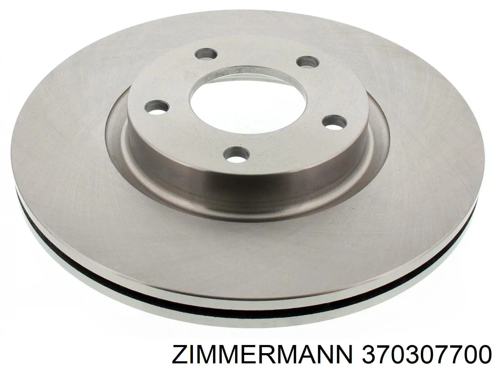 370307700 Zimmermann диск тормозной передний
