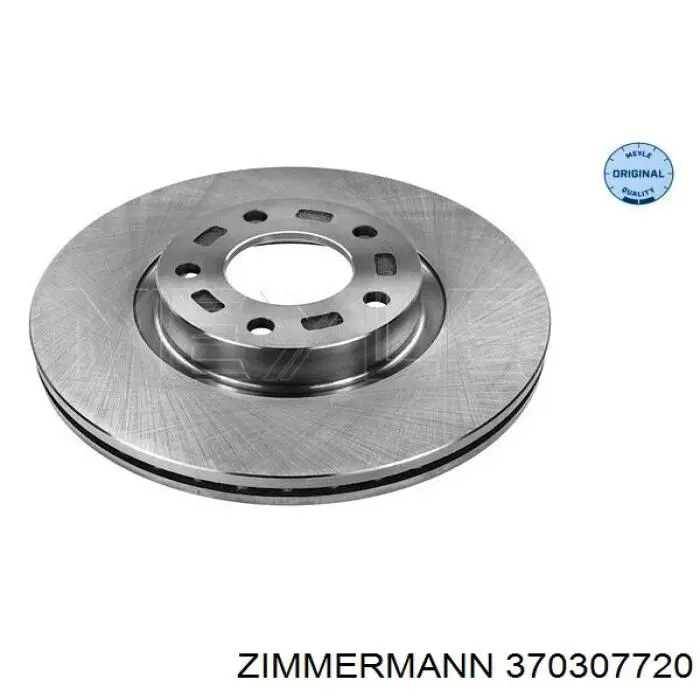 Передний тормозной диск Zimmermann 370307720