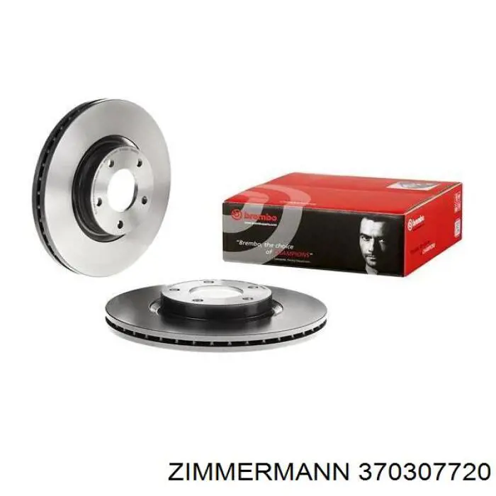 Купить 370307720 Zimmermann Ротор тормозной