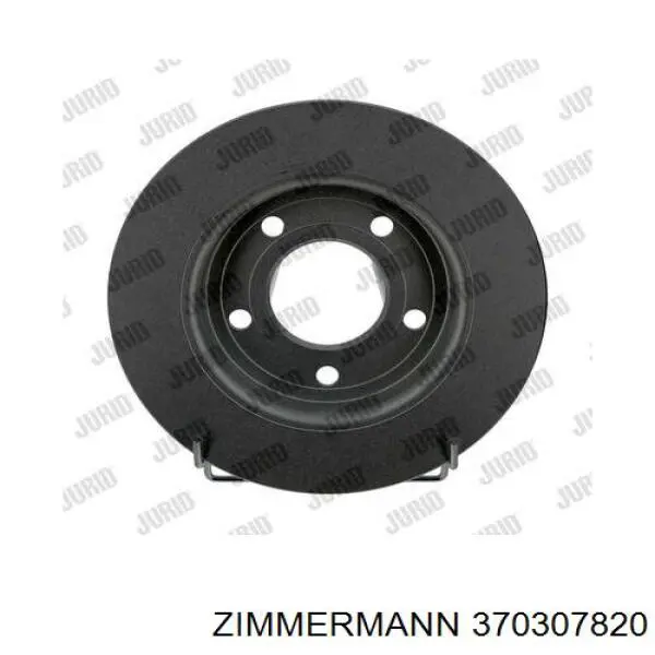 Купить 370307820 Zimmermann Диск тормозной задний