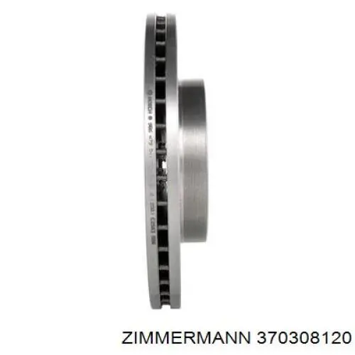 Передний тормозной диск Zimmermann 370308120