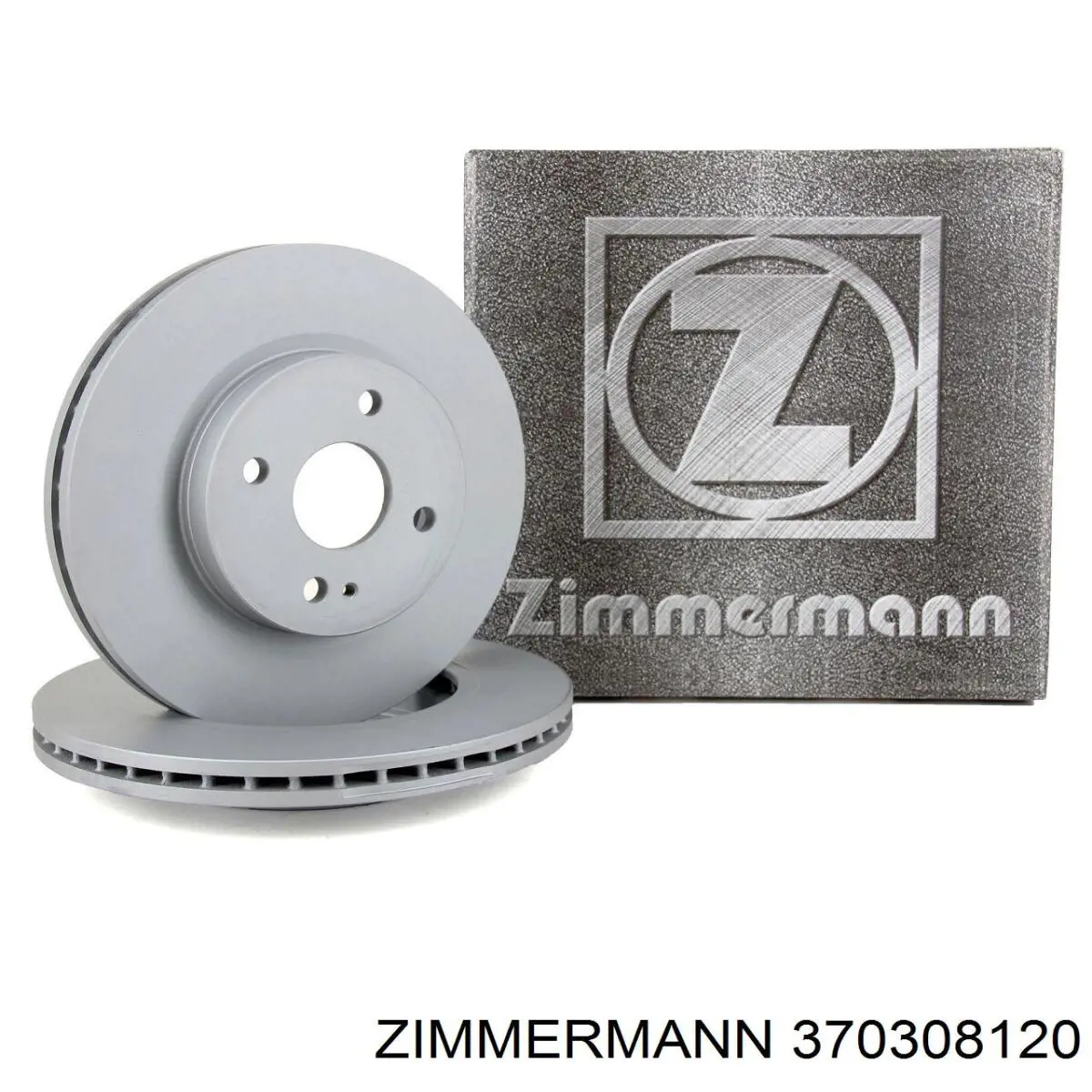 370308120 Zimmermann диск тормозной передний