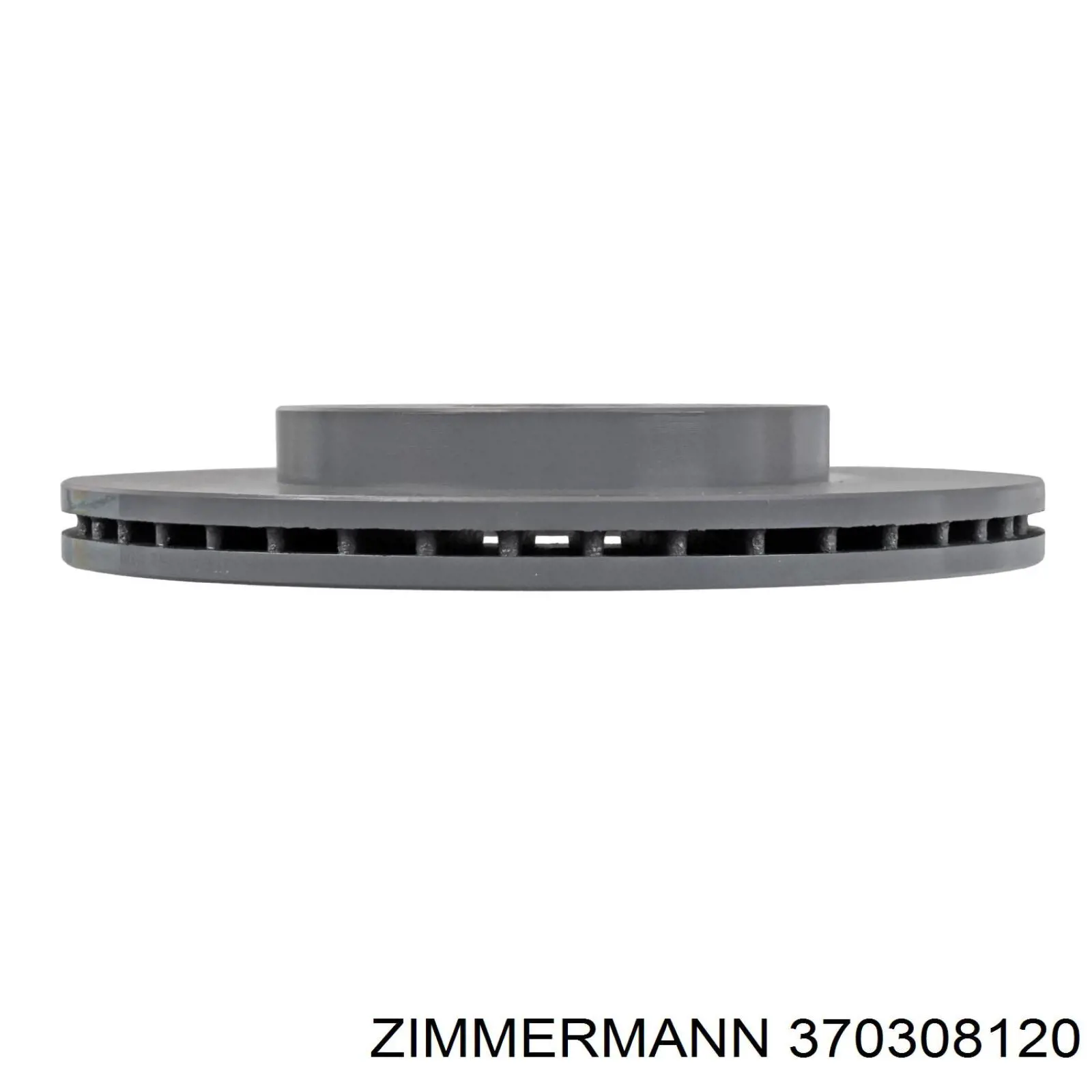Передние тормозные диски 370308120 Zimmermann