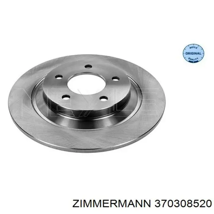 Тормозные диски 370308520 Zimmermann
