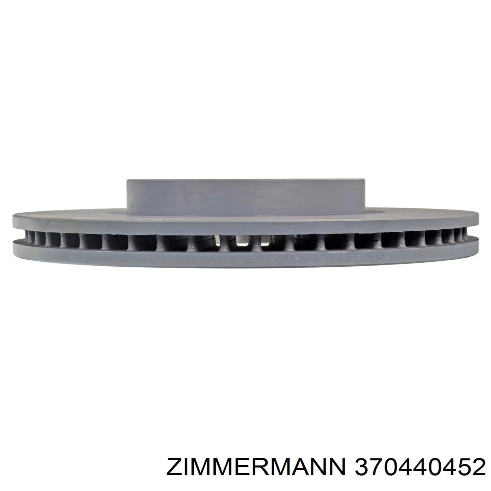370440452 Zimmermann Диск тормозной передний