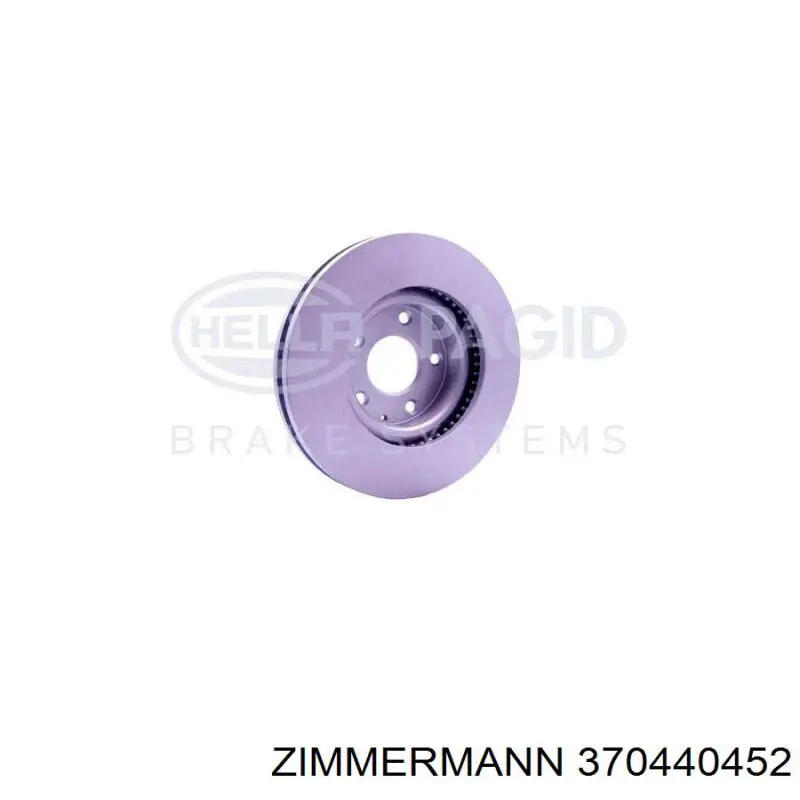 Тормоз дисковый передний Zimmermann 370440452 цена, от 82.89 USD