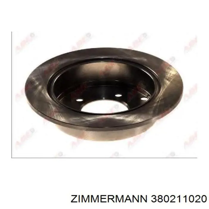 Тормозные диски 380211020 Zimmermann
