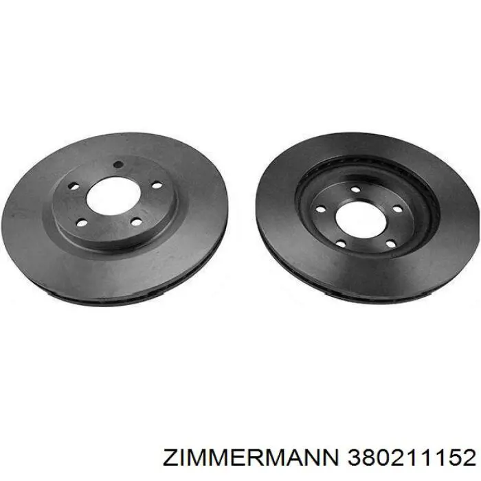 Купить 380211152 Zimmermann Ротор тормозной