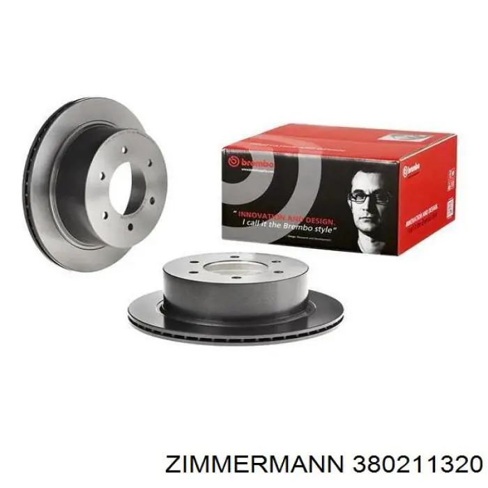Купить 380211320 Zimmermann Ротор тормозной