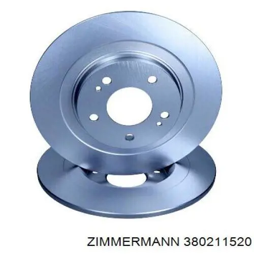 Купить 380211520 Zimmermann Диск тормозной задний
