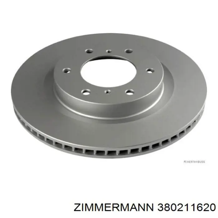 Тормоз дисковый передний Zimmermann 380211620 цена, от 79.80 USD