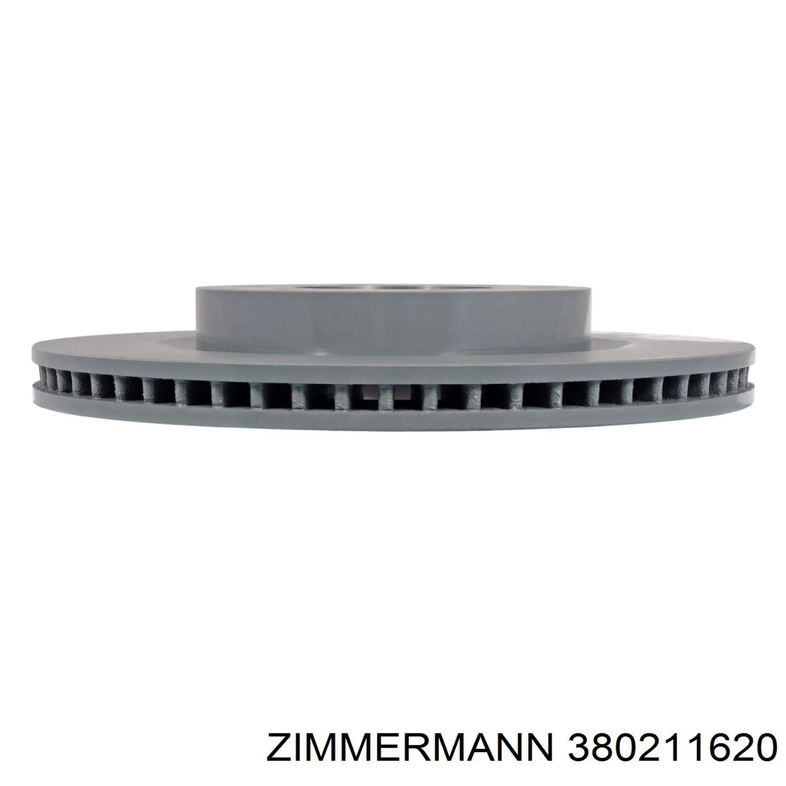 Передние тормозные диски 380211620 Zimmermann