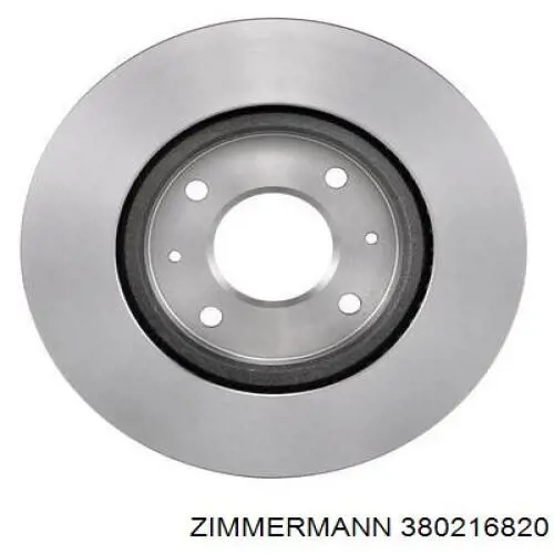 Купить 380216820 Zimmermann Ротор тормозной