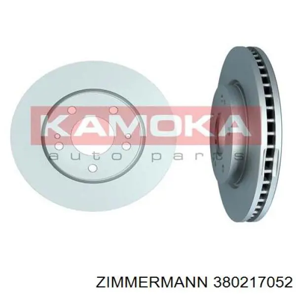 Передний тормозной диск Zimmermann 380217052