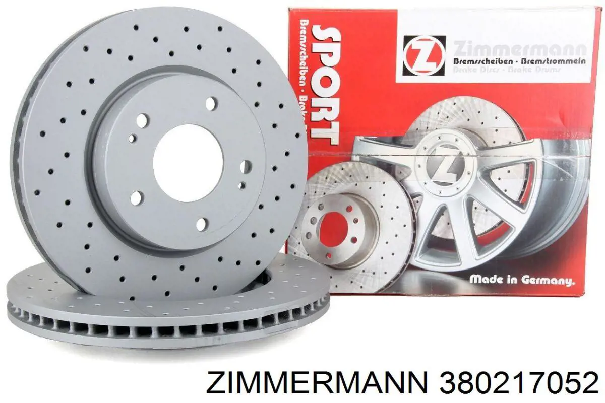 Купить 380217052 Zimmermann Ротор тормозной