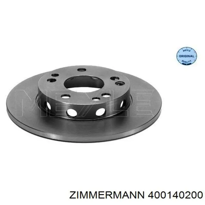 400140200 Zimmermann диск тормозной передний